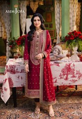 Asim Jofa Afsanay - Luxury Pret?jlp-06 Embroidered Twisted Lawn 3Pcs
