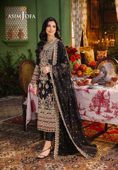 Asim Jofa Afsanay - Luxury Pret?jlp-09 Embroidered Twisted Lawn 3Pcs