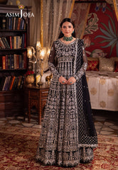 Asim Jofa Chandni Raatein Ajcr-02 Embroidered Chiffon 3 Pcs