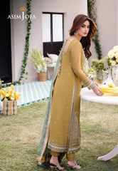 Asim Jofa Dhanak Rang Ajcf-16 Embroidered Chiffon 3 Pcs