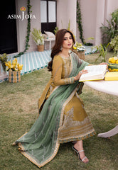 Asim Jofa Designers Limited Edition Ajcfd-16-Xs Embroidered Chiffon 3 Pcs