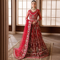 Zeenat By Zebtan Unstitched 3 Piece Luxury Formals Suit-Bahar ZN 05