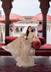 Sardinia Unstitched 3 Piece Bridal Collection-Malikaa Jaan