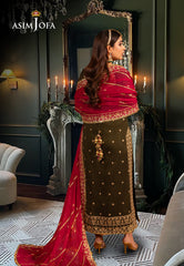 Asim Jofa Chamak Damak Ajcd-27 Embroidered Chiffon 3 Pcs