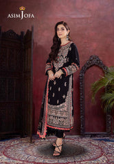 Asim Jofa Uraan Ajur-08 Embroidered Lawn 3 Pcs