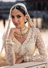 Sardinia Unstitched 3 Piece Bridal Collection-Noor Jahan