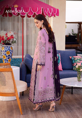 Asim Jofa Uraan Ajur-03 Embroidered Lawn 3 Pcs
