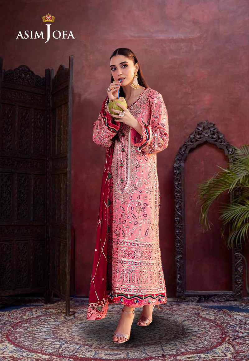 Asim Jofa Uraan Ajur-06 Embroidered Lawn 3 Pcs