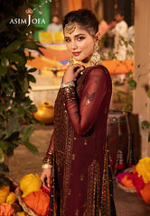 Asim Jofa Chamak Damak Pret Ajcdp-20 Embroidered Stitched 3 Pcs