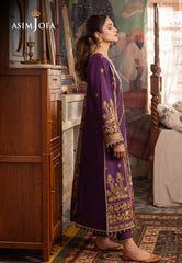 Asim Jofa Rania Spring Summer Ajnr-12 Embroidered Cambric 3 Pcs