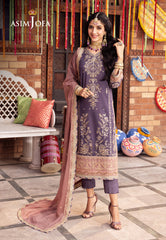Asim Jofa Chamak Damak Pret Ajcdp-26 Embroidered Stitched 3 Pcs
