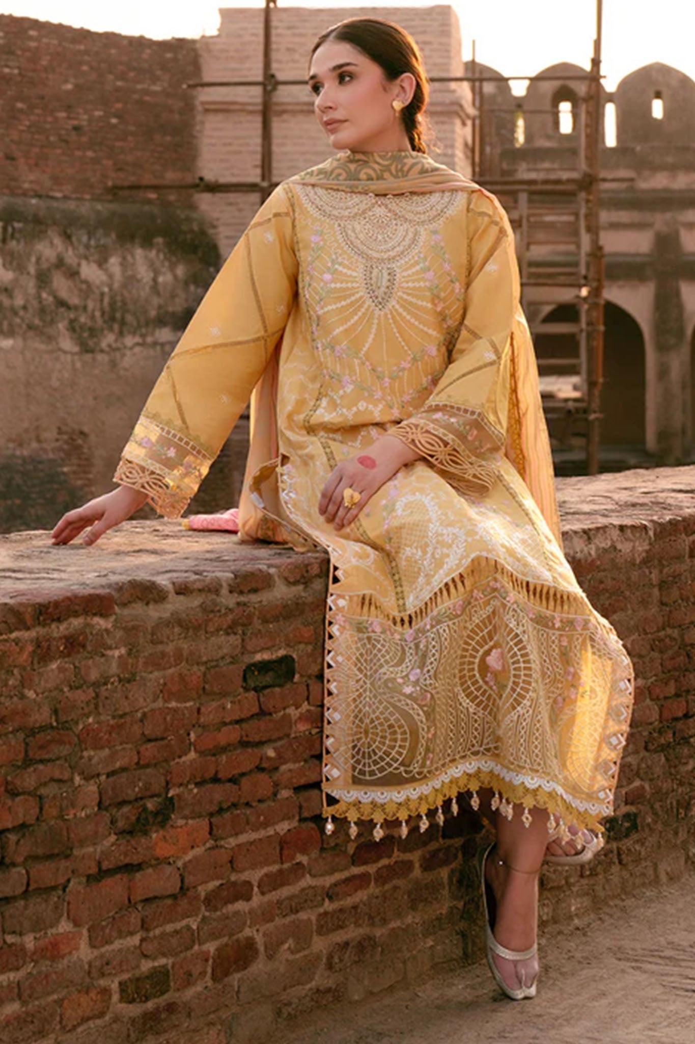 Mastani By Parishay Unstitched 3 Piece Emb Lawn Vol-02 Collection'2025-MI-11