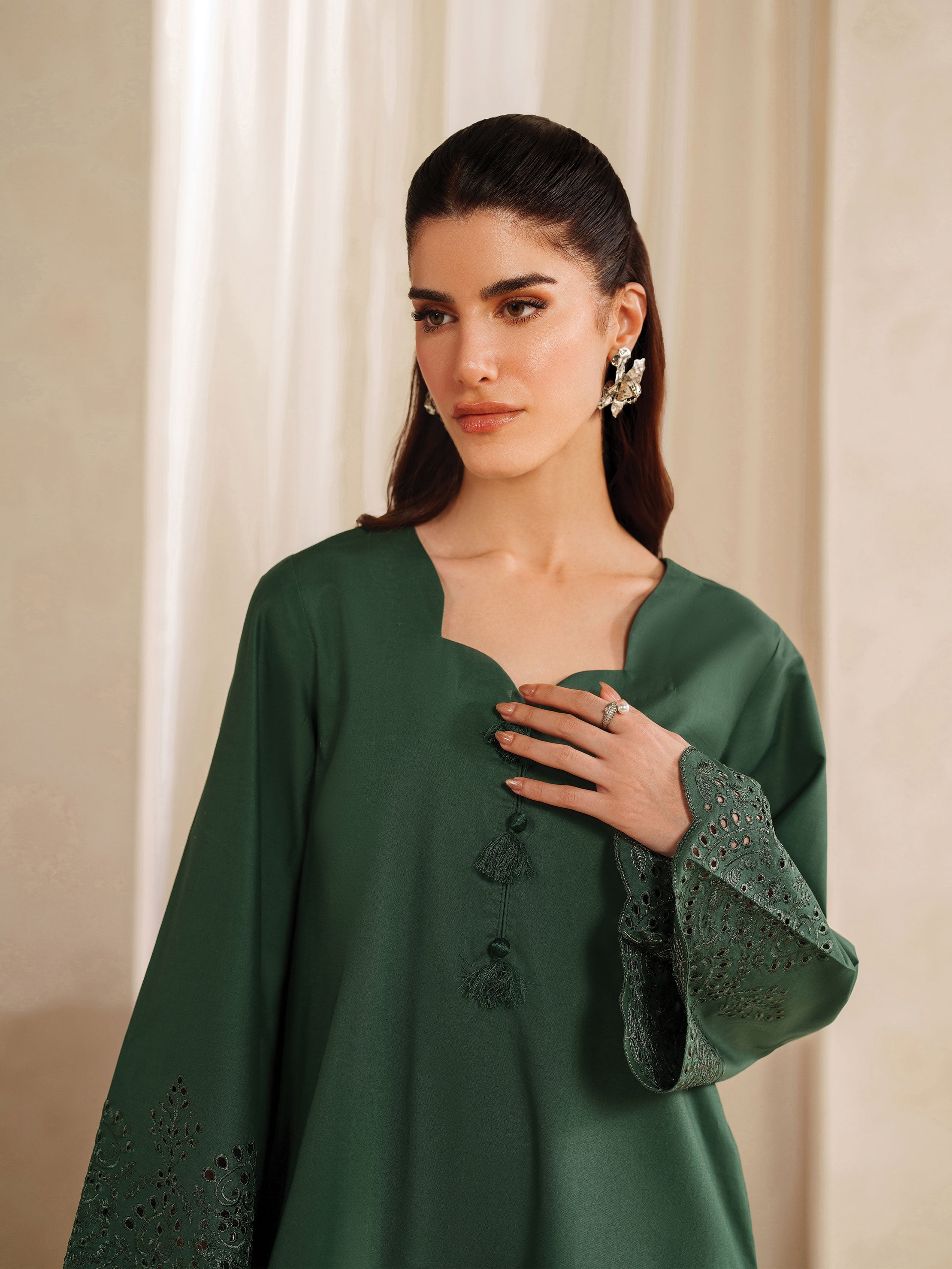 Ayra Solids by Garnet Stitched 2 Piece Collection'2025-Mirage