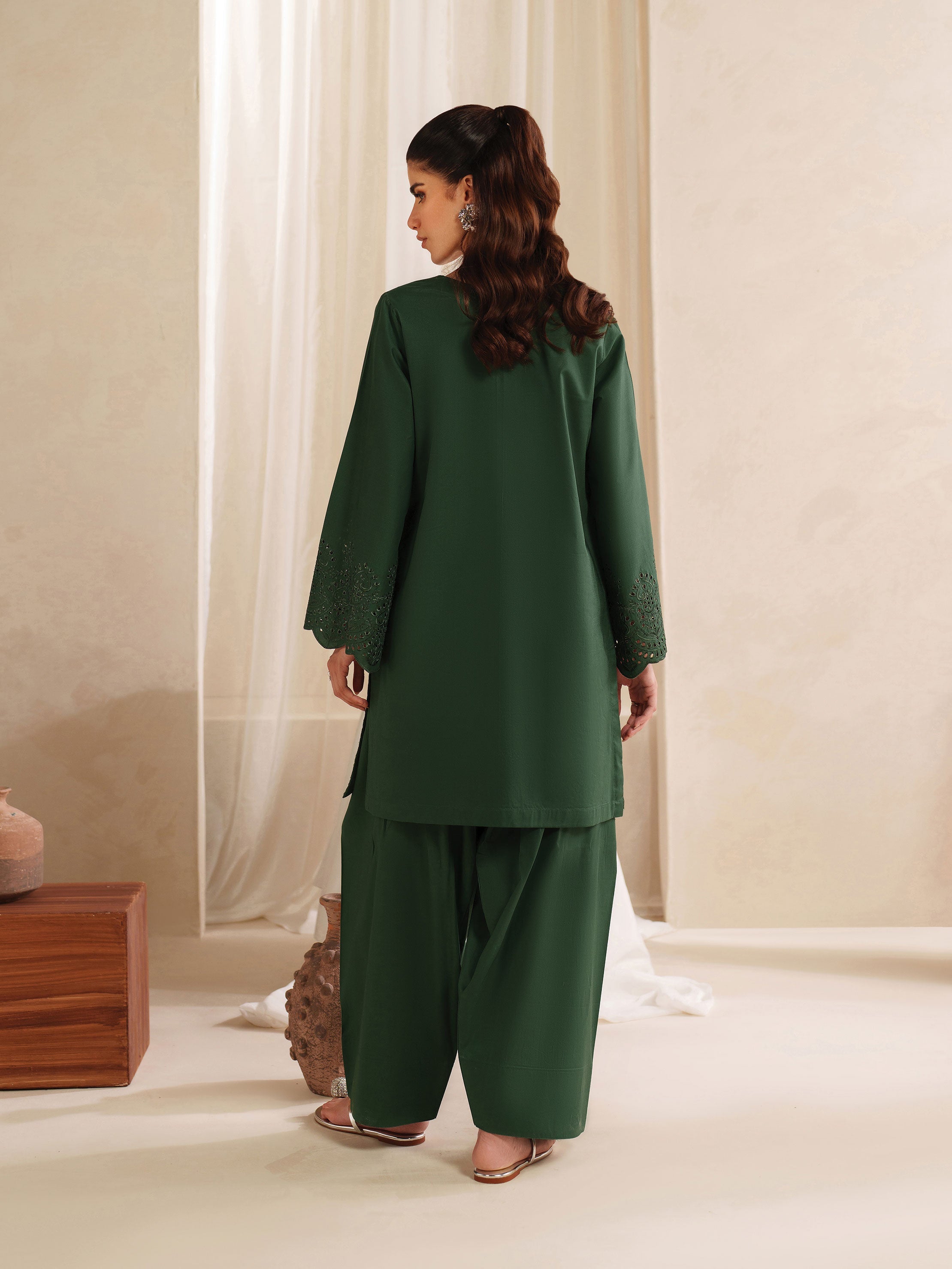 Ayra Solids by Garnet Stitched 2 Piece Collection'2025-Mirage