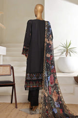 Sada Bahar Stitched 3 Piece Luxury Emb Spring Vol-05 Collection'2025-MK-42-Black