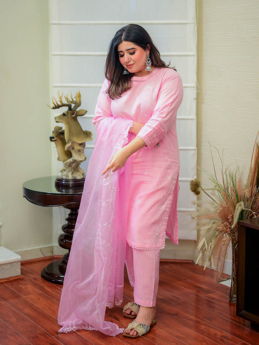 TNG By MD Stitched 3 Piece Eid Collection-Sabahat | 3 Piece