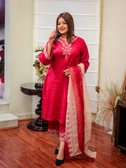 TNG By MD Stitched 3 Piece Eid Collection-Fabiha | 3 Piece