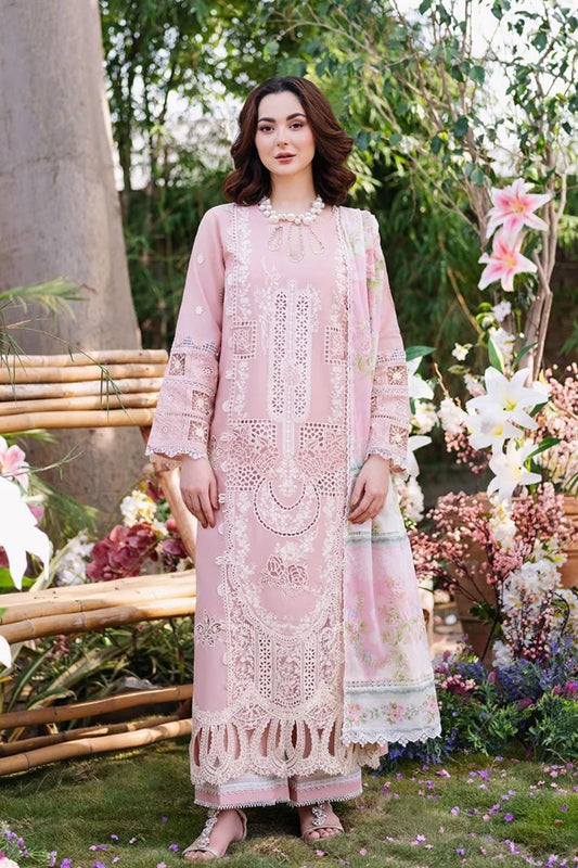 Manara by Maria Asif Baig Unstitched 3 Piece Luxury Lawn Collection'2023-ML-01-Serena