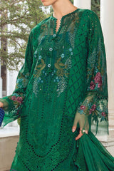 Maria B Unstitched 3 Piece Luxury Emb Lawn Eid 2 Suit-ML-02