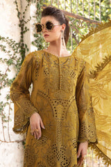 Maria B Unstitched 3 Piece Luxury Emb Lawn Eid 2 Collection'2024-ML-08