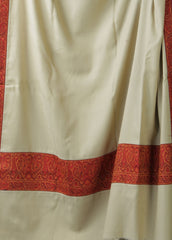Mominas Mominas Jacquard Patchwork Shawl - Beige (Same Border)
