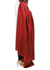 Mominas Mominas Plain Shawl or Stoler - Maroon
