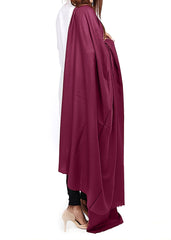 Mominas Plain Pashmina Shawl - Magenta