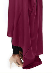Mominas Plain Pashmina Shawl - Magenta