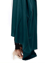 Mominas Plain Pashmina Shawl - Zinc