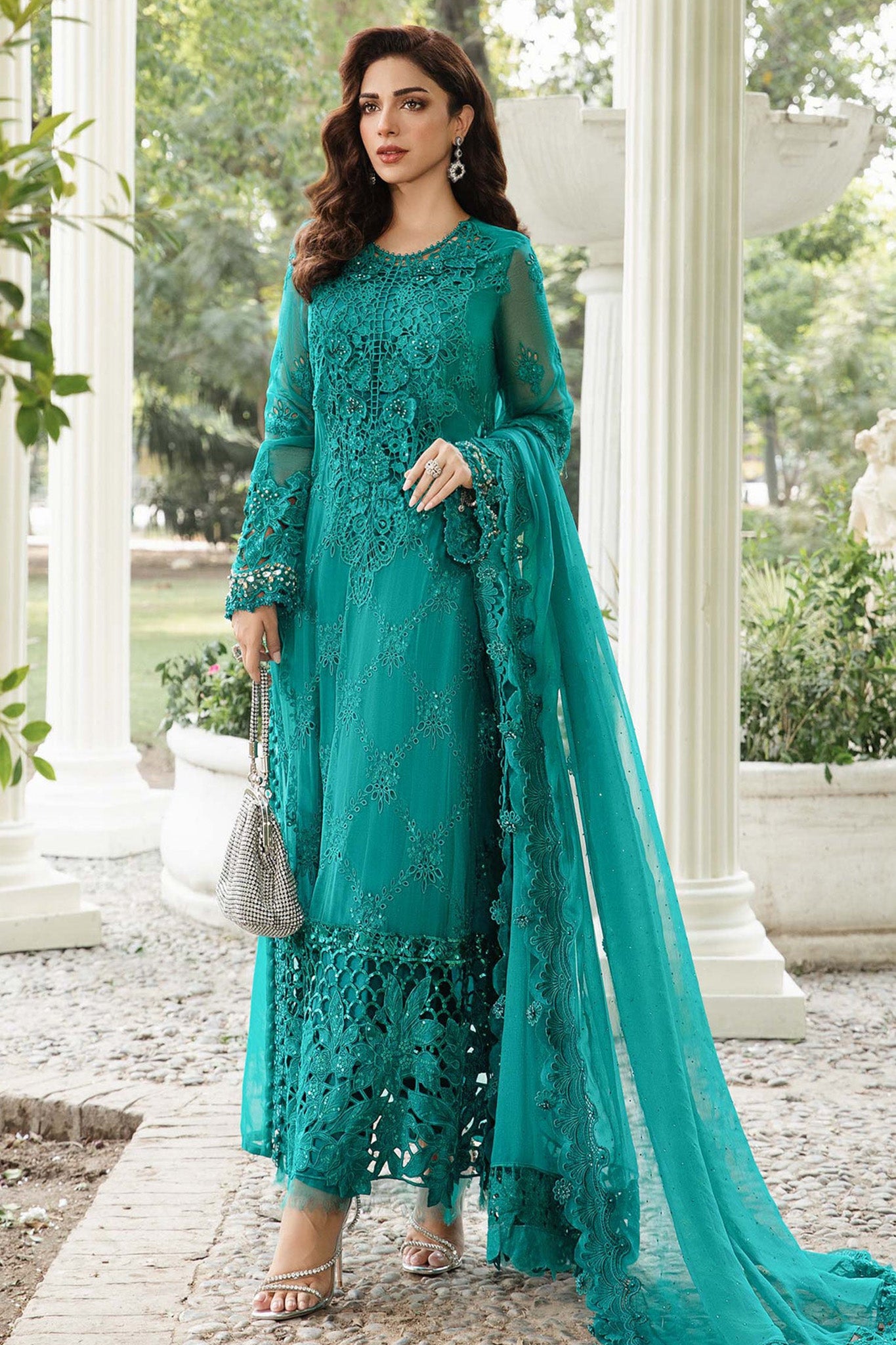 Maria B Unstitched 3 Piece Luxury Chiffon Collection'2024-MPC-05