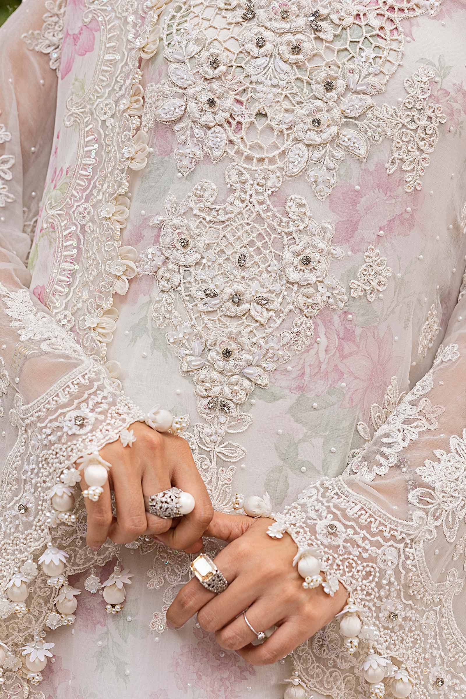 Maria B Unstitched 3 Piece Luxury Chiffon Collection'2025-MPC-25-101