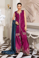 Maria B Unstitched 3 Piece Luxury Chiffon Collection'2025-MPC-25-102