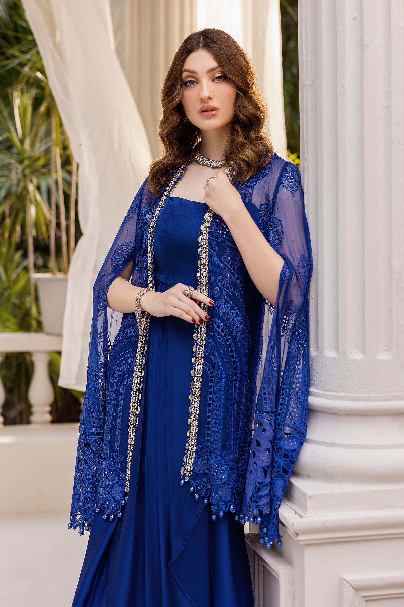 Maria B Unstitched 3 Piece Luxury Chiffon Collection'2025-MPC-25-103