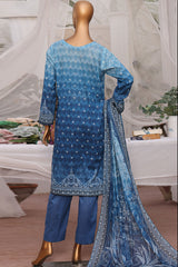 Magic By HZ Unstitched 3 Piece Airjet Digital Printed Lawn Collection'2025-MPC-586