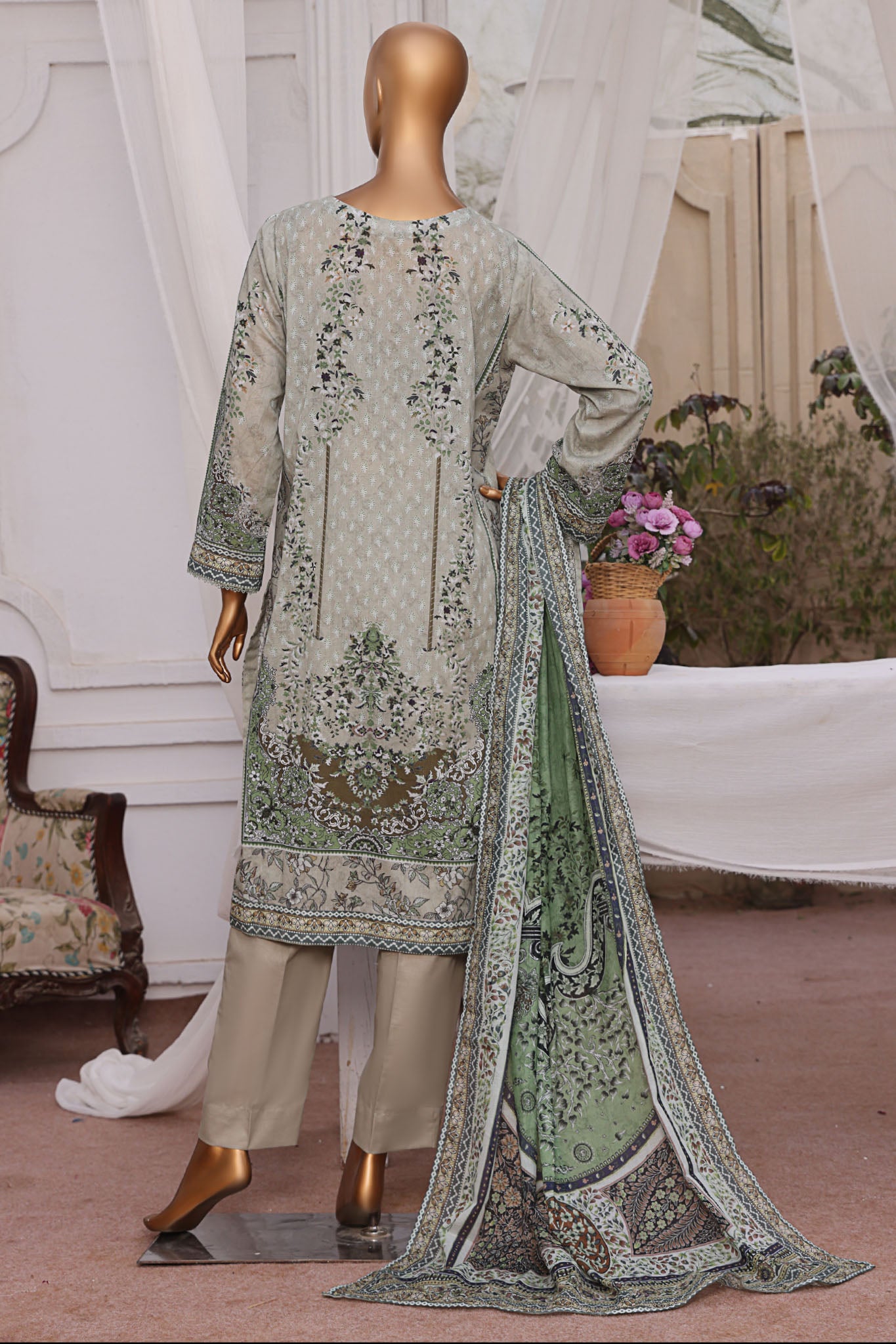 Magic By HZ Unstitched 3 Piece Airjet Digital Printed Lawn Collection'2025-MPC-588