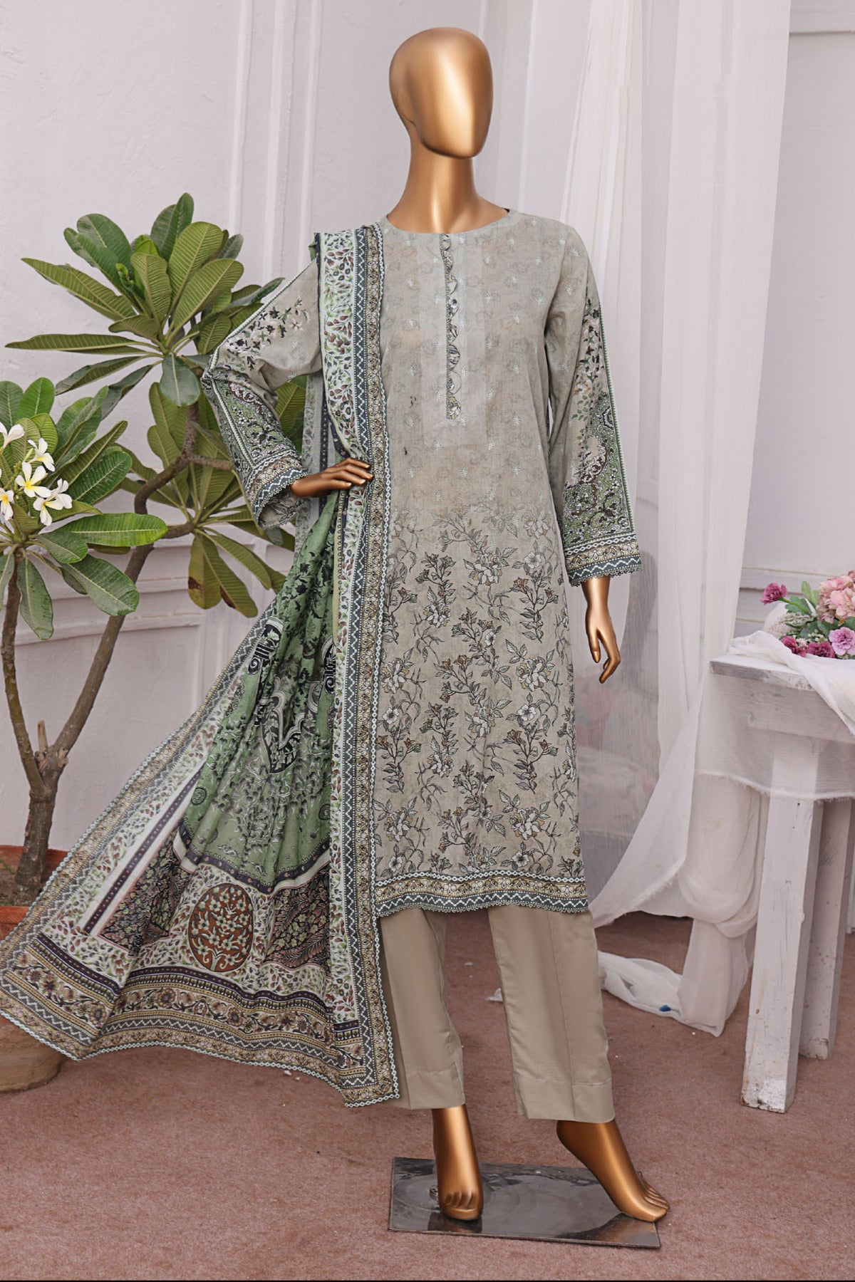 Magic By HZ Unstitched 3 Piece Airjet Digital Printed Lawn Collection'2025-MPC-588