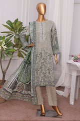 Magic By HZ Unstitched 3 Piece Airjet Digital Printed Lawn Collection'2025-MPC-588