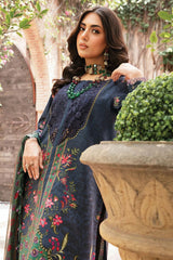 M Prints By Maria B Unstitched 3 Piece Luxury Emb Lawn Eid 2 Edit Collection'2024-MPT-2206-B