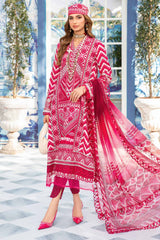 M Prints By Maria B Unstitched 3 Piece Luxury Emb Lawn Eid 2 Edit Collection'2024-MPT-2208-A