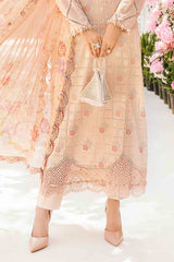 M.Prints By Maria B Unstitched 3 Piece Eid Edit Summer Collection'2025-MPT-01-A