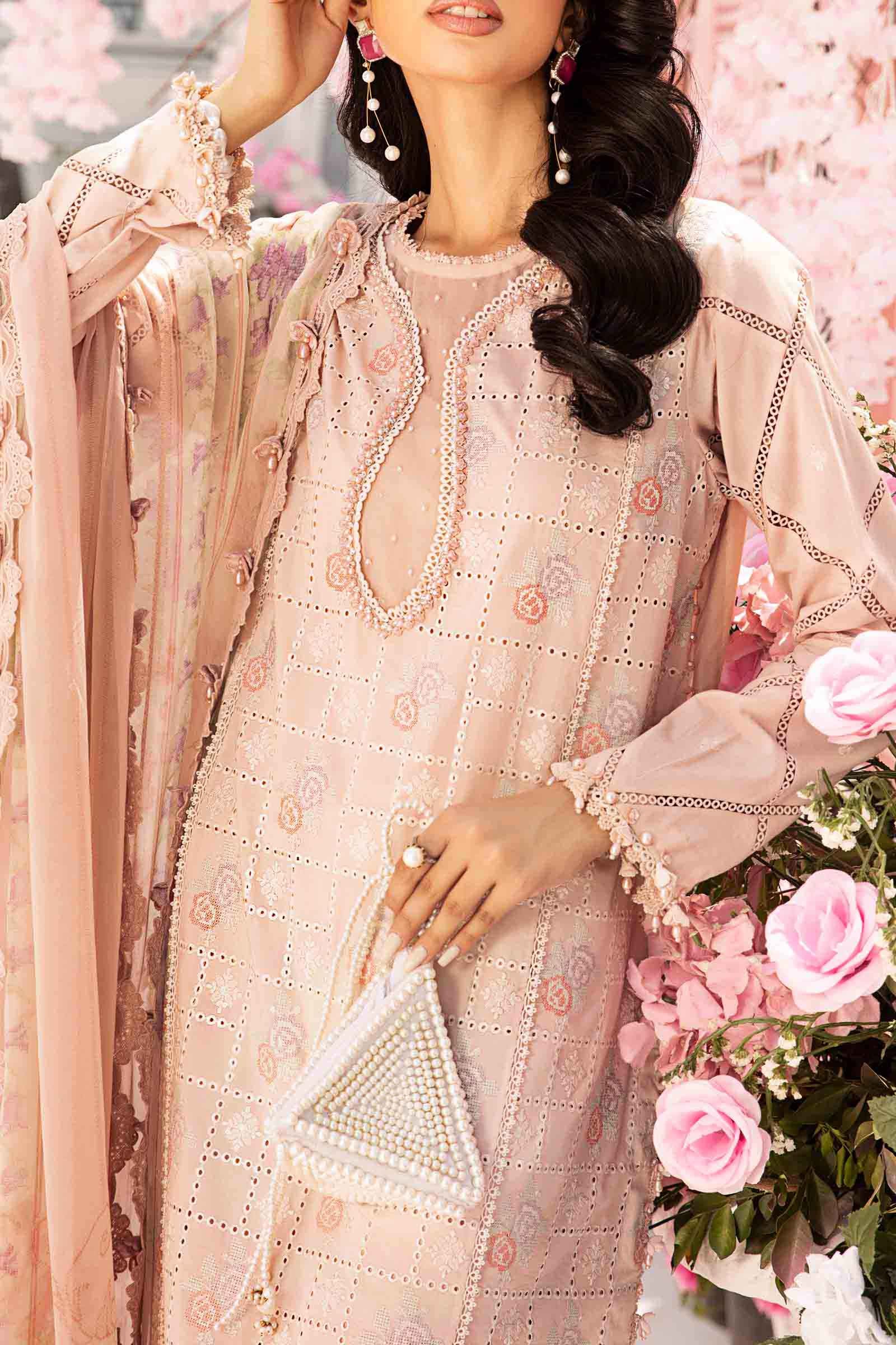 M.Prints By Maria B Unstitched 3 Piece Eid Edit Summer Collection'2025-MPT-01-A