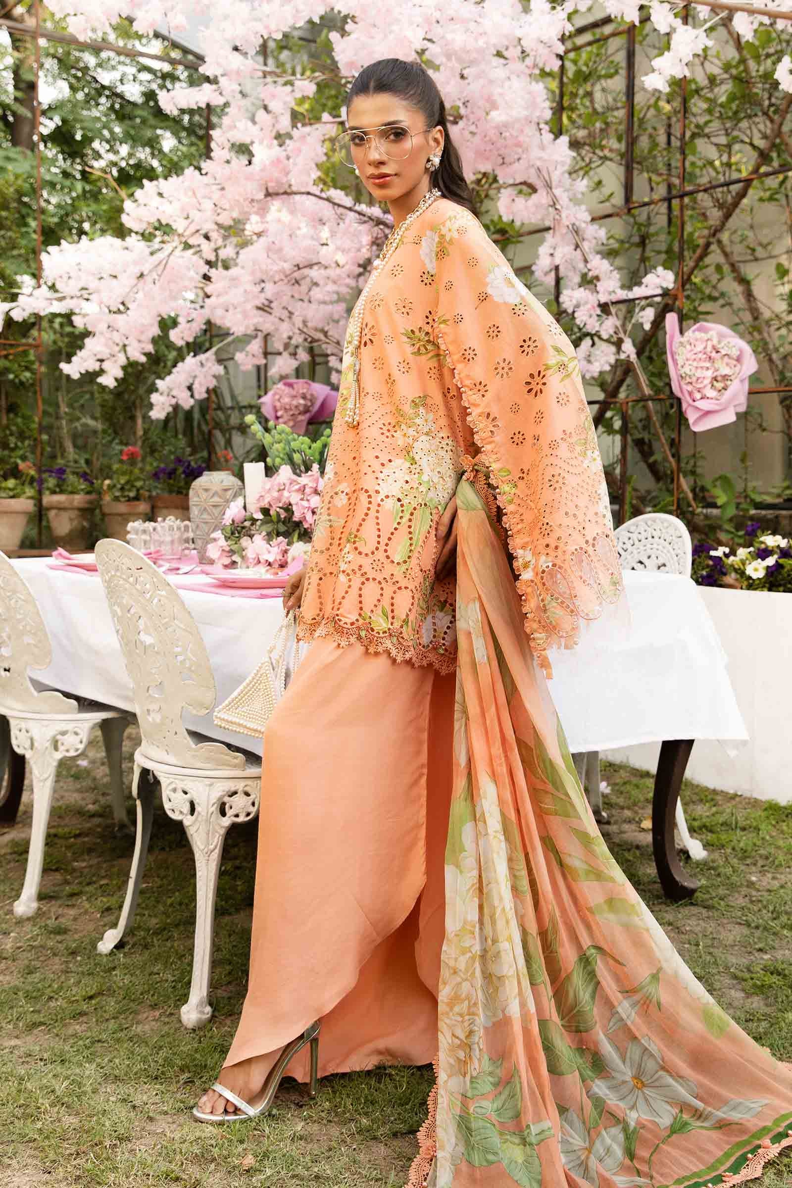 M.Prints By Maria B Unstitched 3 Piece Eid Edit Summer Collection'2025-MPT-02-A
