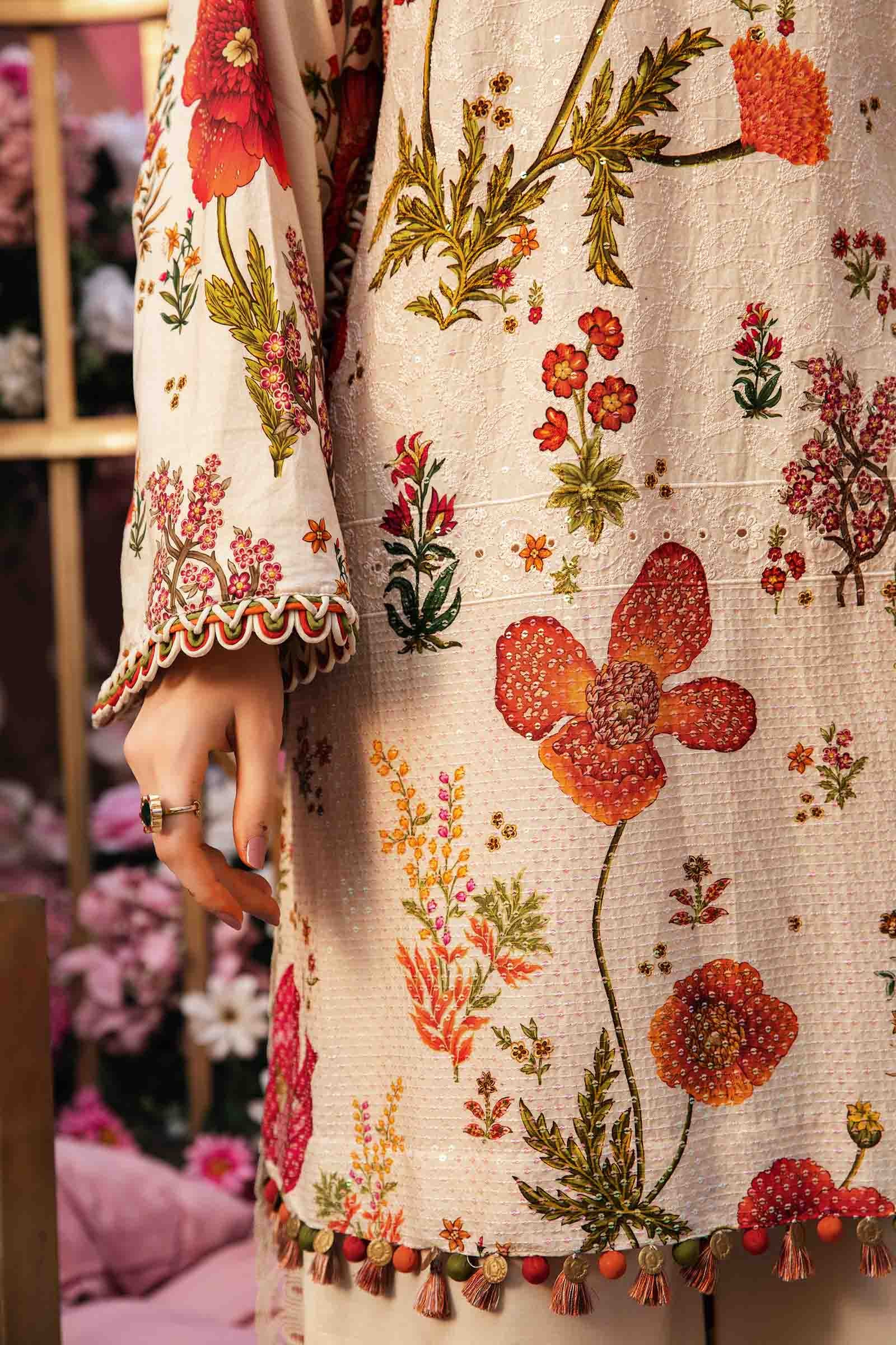 M.Prints By Maria B Unstitched 3 Piece Eid Edit Summer Collection'2025-MPT-07-A