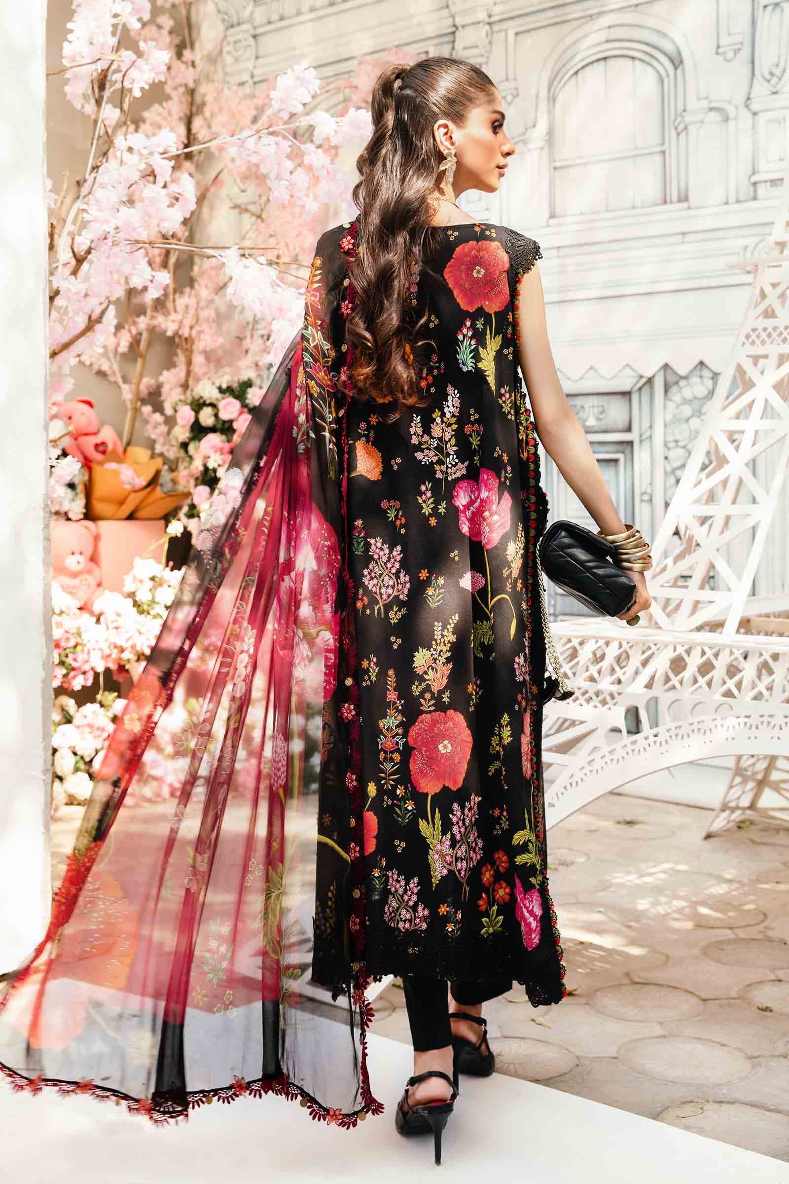 M.Prints By Maria B Unstitched 3 Piece Eid Edit Summer Collection'2025-MPT-07-B