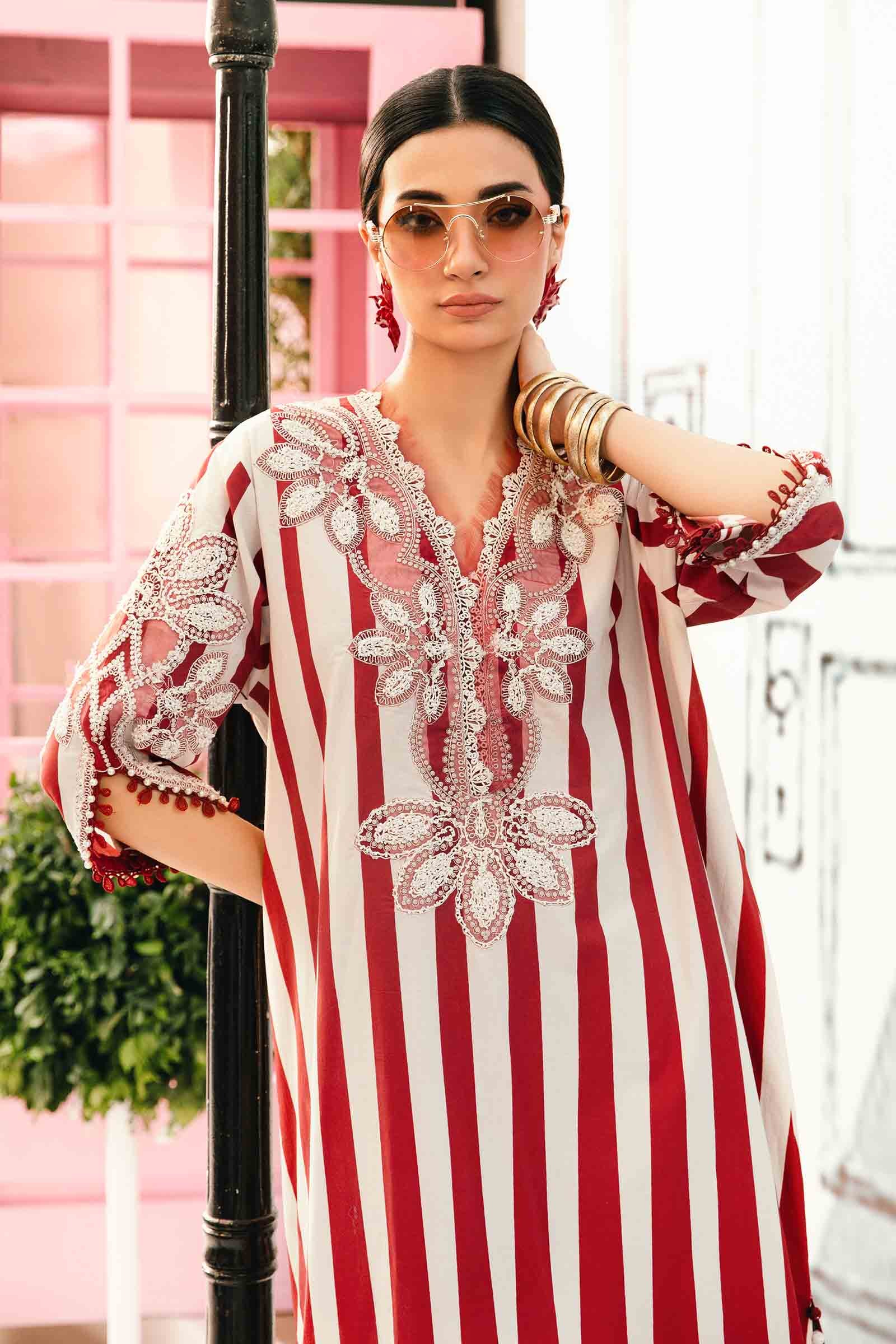 M.Prints By Maria B Unstitched 3 Piece Eid Edit Summer Collection'2025-MPT-09-A