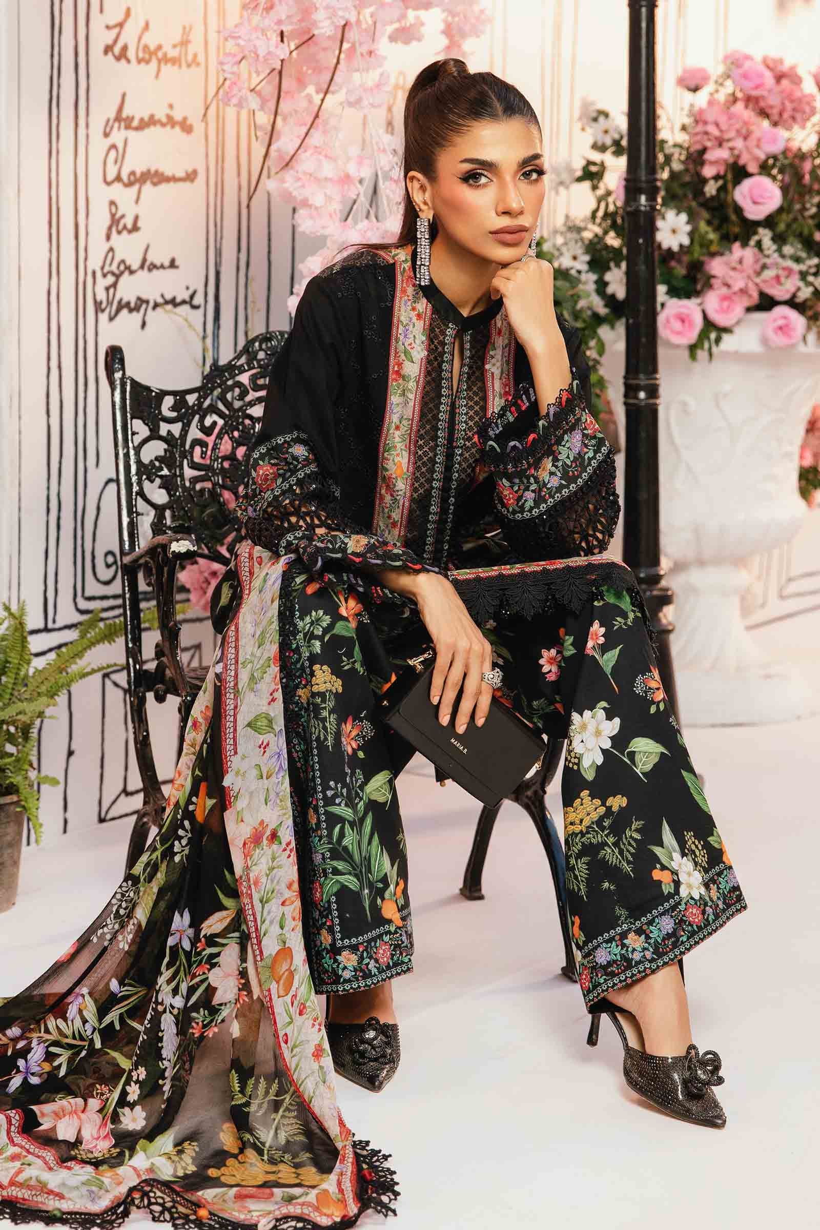 M.Prints By Maria B Unstitched 3 Piece Eid Edit Summer Collection'2025-MPT-10-B
