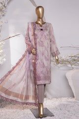 Muse Luxury By HZ Unstitched 3 Piece Emb Raw Silk Collection'2024-MRE-159