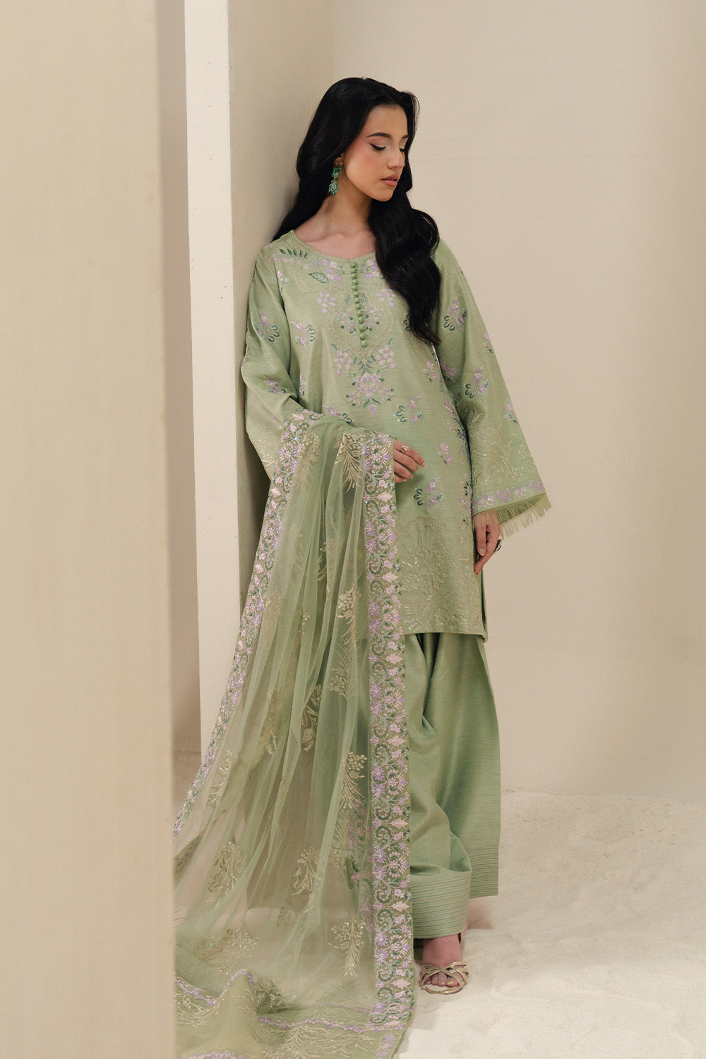 Lyla By Maryum N Maria Stitched 3 Piece Luxury Formals Collection'2025-Izeel-Ms50372