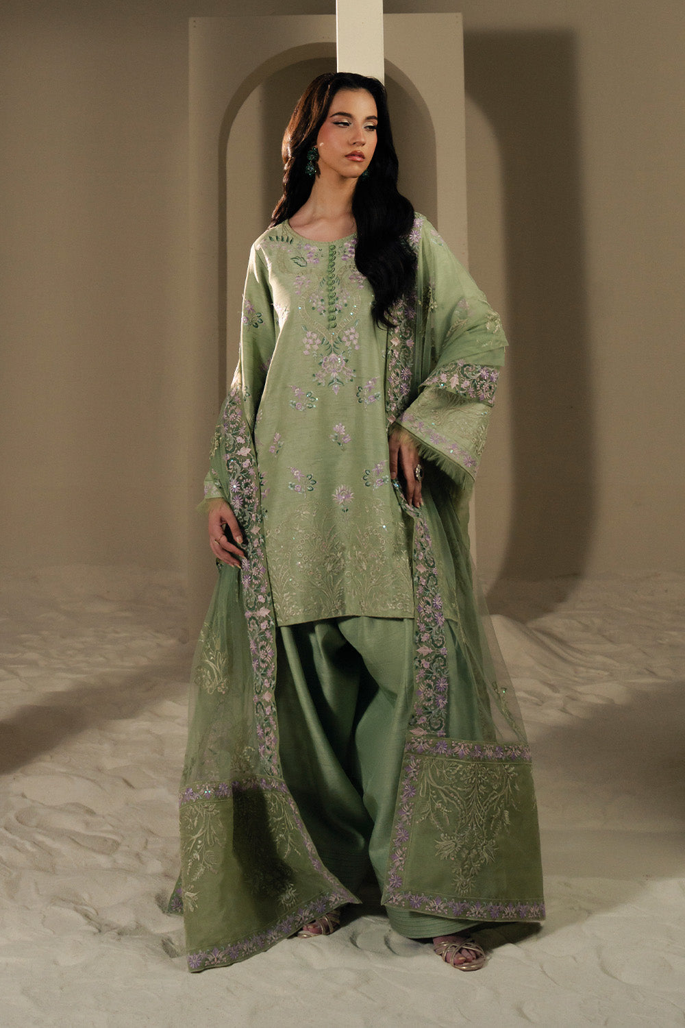Lyla By Maryum N Maria Stitched 3 Piece Luxury Formals Collection'2025-Izeel-Ms50372