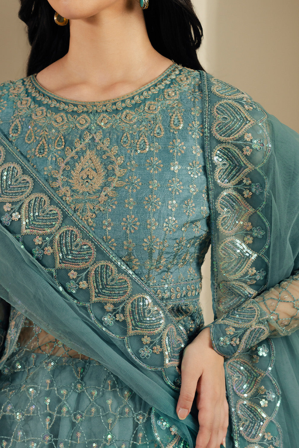 Lyla By Maryum N Maria Stitched 3 Piece Luxury Formals Collection'2025-Khaia-Ms50375
